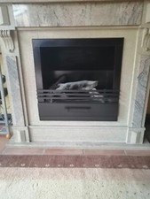 Ethanol Kamin Korpus ist aus Holz und in Steinoptik behandelt