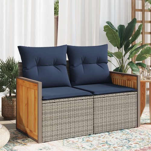 Vidaxl gartensofa mit kissen - vidaxl,