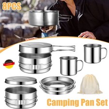 Camping-Kochgeschirr-Set aus
