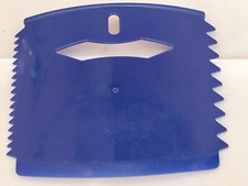 Tupperware "Clou" Teigschaber /Teigkarte/blau/gebraucht