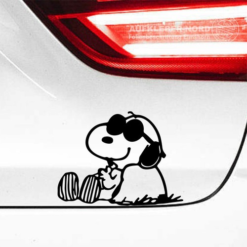 Aufkleber snoopy relax 10cm - snoopy,