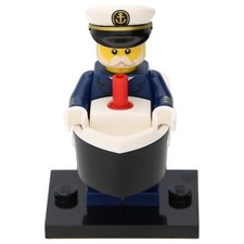 LEGO Ferry Captain – LEGO Schiffskapitän – LEGO Minifigur LEGO Sammelfigur