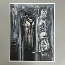 H. R. Giger Wissenschaft Fiction Fantasie Biomechanisch Kunst Bild Poster