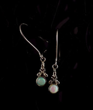 Ohrringe silber 925 opal - ohrringe,