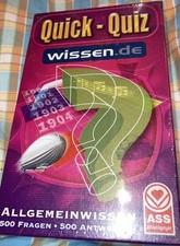 Quick Quiz Wissen.de Allgemeinwissen ASS neu und noch in Folie