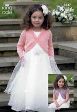 King Cole DK Strickmuster Boleros 3547