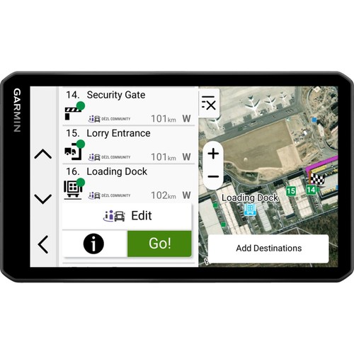 Garmin dēzl lgv720 lkw - dēzl, europa