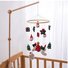Weihnachts-Kinderzimmer-Mobile, Weihnachtsdekoration, Kinderbett-Mobile, Spielze