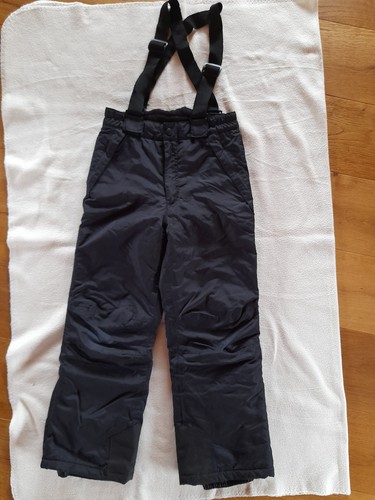 Skihose 134 140 schwarz mit