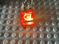 Lego Leuchtstein Geprüft 08010cc01 Rot Ohne Kabel Lichtstein 4,5V (11)