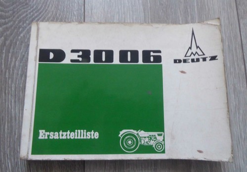 Deutz schlepper d3006 - schlepper,