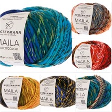 50g "Maila Multicolor", (159,00 €/ kg), Austermann, Effektgarn