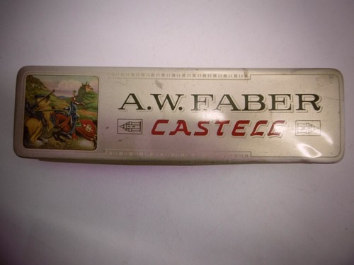 Alte faber castell blechdose - faber,
