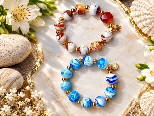 Murano lampwork elastische - lampwork,