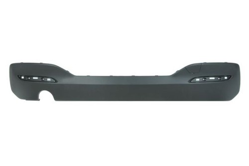 Stoßfänger hinten schwarz