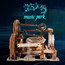 3D Holzpuzzle Murmelbahn