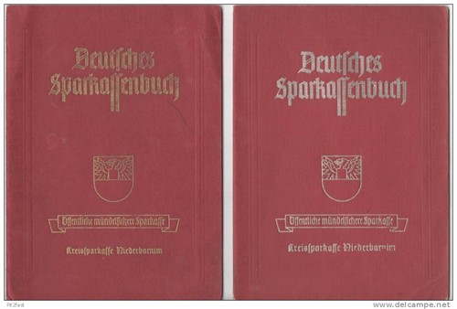 Sparbuch sammlung ab 1918 - sammlung,