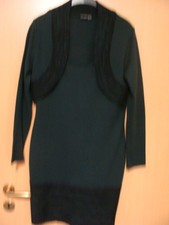 Wollkleid dunkelgrün in 40/42 von Bodyflirt