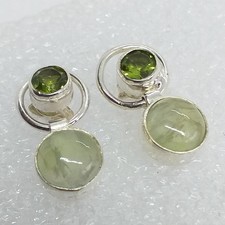 Echter natur prehnit peridot - prehnit,