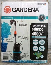 Gardena Regenfasspumpe 4000/1 Wasserpumpe Gartenpumpe Regentonne Nr. 01762-61