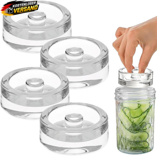 Fermentiergewichte glas 7cm - glas,