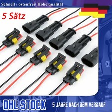5 Paar KFZ Stecker