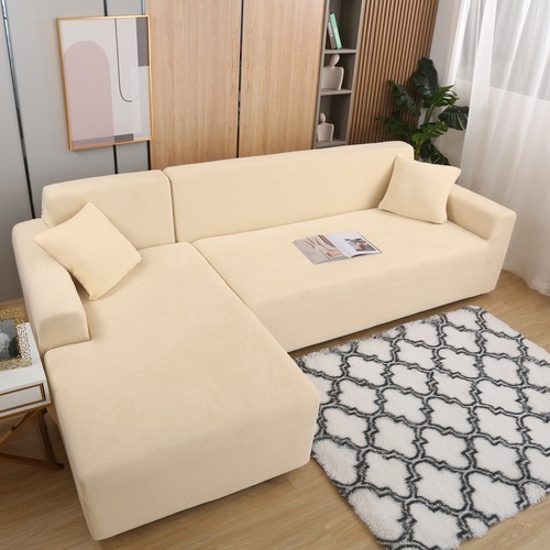 Stretch sofa überwurf plüsch - stretch,
