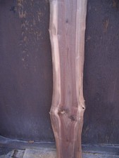 30 mm amerikanischer Nussbaum Bohle Brett gehobelt 1,19 m / 18 cm kammertrocken