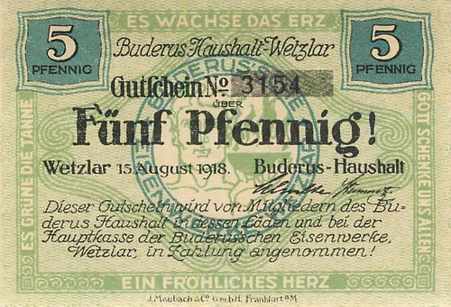Wetzlar buderus haushalt 5pf - haushalt,