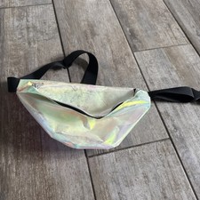 Bauchtasche Neon Festival Durchsichtig Regenbogen 