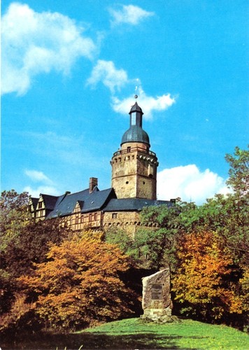 Burg falkenstein harz - ak,,
