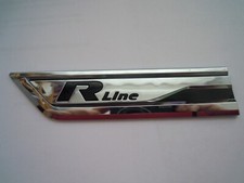 Original VW 760853688J  Schriftzug Logo Emblem Zierleiste  R Line