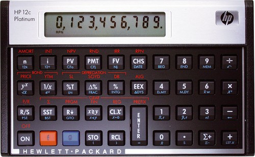 Hp12c platinum hewlett - hp12c, packard