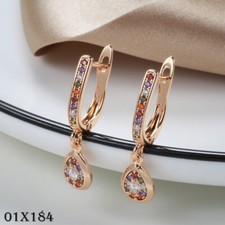 Luxus Ohrringe 585 Rolled