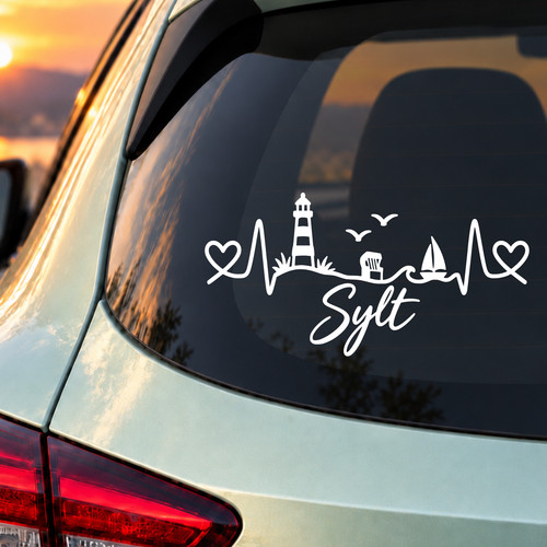 Sylt skyline herzschlag auto - sylt,