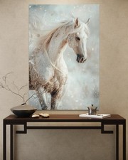 Leinwand Bild Pferd Abstrakt