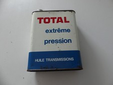 Vintage TOTAL Getriebeöl Dose