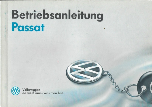 Passat betriebsanleitung - passat,