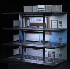 Diorama - 3 Layer Steel Garage