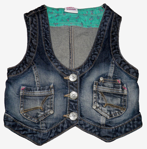Top mädchen jeans weste - mädchen, yigga