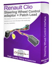 Renault Clio Lenkradsteuerleitung, Auto Stereo Stiel Adapter Schnittstelle