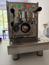 Bezzera BZ10 Espressomaschine, Siebträger, Zweikreis, Edelstahl Poliert