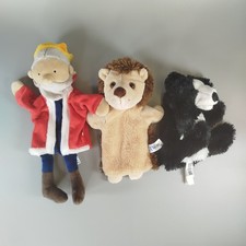 Bundle Handpuppen 🧸🤎 x3 Set, wie neu, ab 3 4 5 Jahre | ✅ geprüft 