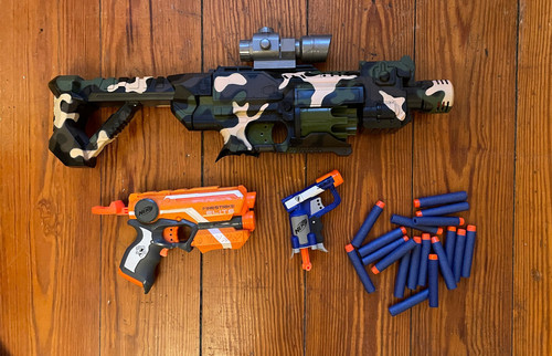 Nerf firestryke laser - 3x,
