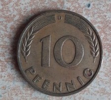 10 Pfennig Münzen 'BRD'