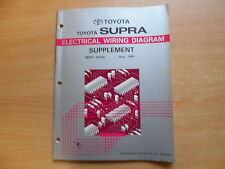 Schaltpläne Werkstatthandbuch Toyota SUPRA MA70 08.1990 wiring diagram manual