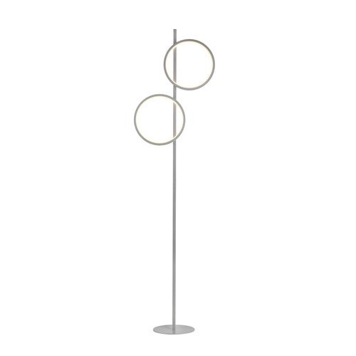 Led stehleuchte silber - led,