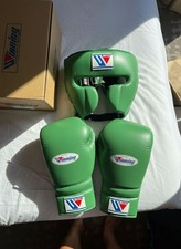 Winning Boxing Set – Gloves & Headgear All sizes all colors available