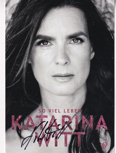 Autogramm katarina witt - -,