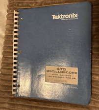 Tektronix 475 Oscilloscope – Original Service Manual (SN B250000 and up)